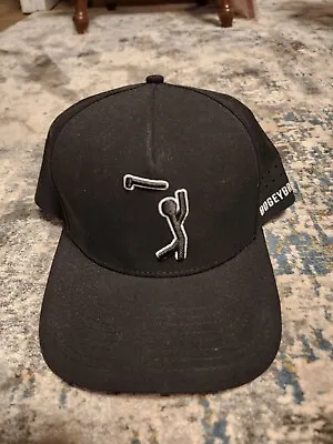 Bogey Bros The Logo Performance Golf Hat SnapBack Black PGA Masters • $24.99