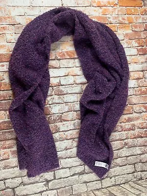 $4.99 • Buy Old Navy Winter Purple/Multi-color Soft Cozy Sweater-Knit Scarf Long Wide 72X18