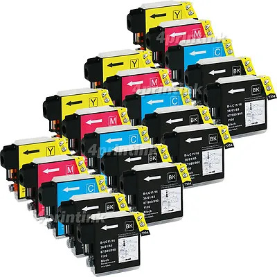 20PK LC-61 LC61 Ink For Brother MFC-495CW MFC-790CW MFC-795CW MFC-990CW MFC-5490 • $20.95