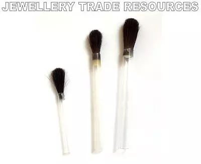 £2.75 • Buy Jewellers Borax Or Flux Applying Brush For Soldering Gold Or Silver Jewellery