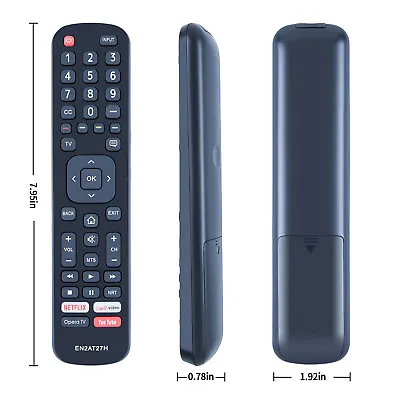 New EN2AT27H Remote Control For Hisense LCD TV 55K3300UW 65K3300UW 50M7000UWG • $16.06