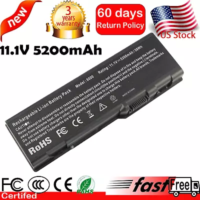 Battery YF976 For Dell Inspiron 6000 9200 9300 9400 E1705 XPS Gen 2 M170 0Y4503  • $17.99