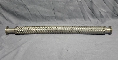 $119.99 • Buy Vacuum Hose NW25 Fittings Stainless Steel Braided 20  Long