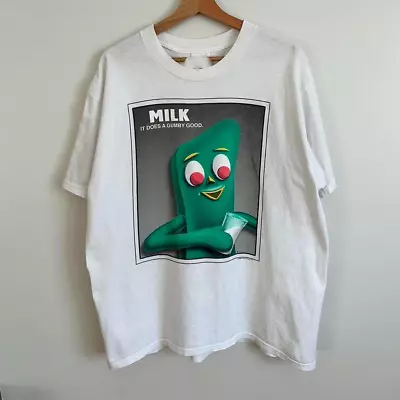 Vintage 1996 Gumby CARTOON T Shirt Size S-4XL Gumby Men HN849 • $21.84