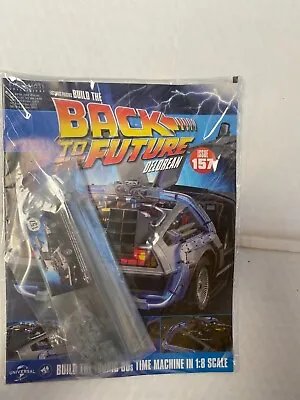 1:8 Scale Eaglemoss Back To The Future Build Your Own Delorean Issue 157 W/ Part • $63.86