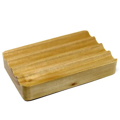 Soap Dish Hemu Natural Wood Eco Friendly Wooden • £7.99