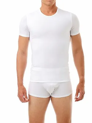 Men's Compression Shirt Girdle Crew Neck T Shirt  #998 • $40.24