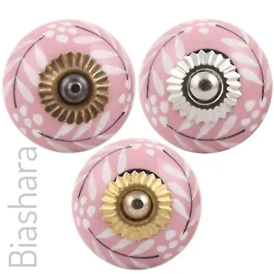 £2.35 • Buy Ceramic DOOR KNOBS Cupboard Handles Drawer  Shabby Chic Floral Vintage QUALITY