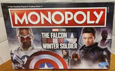 Monopoly Marvel Studios' The Falcon And The Winter Soldier Edition Board Game⭐ • £18.99