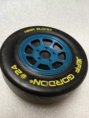 2004 Mega Bloks NASCAR Jeff Gordon #24 Race Car Tire Set • $9.99