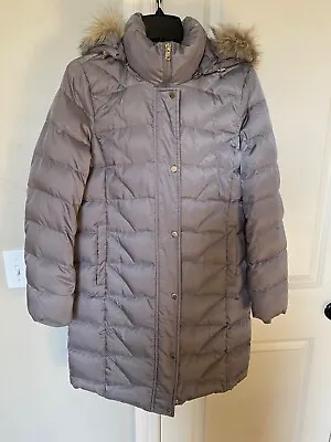 Marc New York/Andrew Marc Medina Detachable Hood Down Coat - Size M - Taupe • $24.99