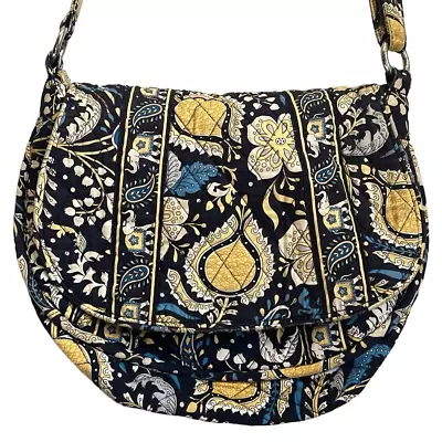 Vera Bradley Ellie Quilted Elephant Print Paisley Lizzy Bag • $20