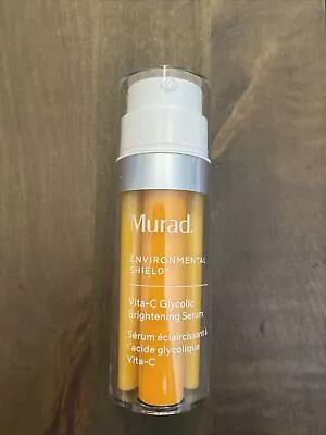 MURAD Vita-C Glycolic Brightening Serum - Full Size 1oz/30ml - NWOB- Retails $88 • $32.95