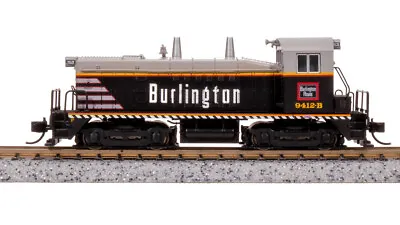 Broadway Ltd 7487 N Scale Burlington EMD NW2 Diesel Locomotive #9412B • $201.95