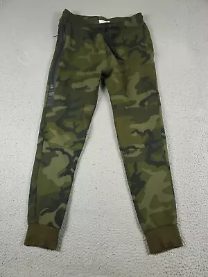 Nike Pants Mens Size Small Green Camouflage Swoosh Track Joggers Sweatpants * • $28.95