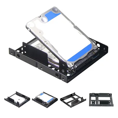 $3.91 • Buy 2.5 Inch To 3.5 Inch SSD Solid Hard Drive Bay Tray Mounting Bracket Adap_AUS&KF