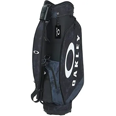 OAKLEY Golf Bag 17.0 FOS901377 9.5 Type 2.7kg BLACK GEO PRINT • $287.62