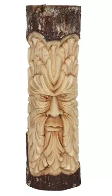 £38 • Buy 50cm Green Man Wood Carving
