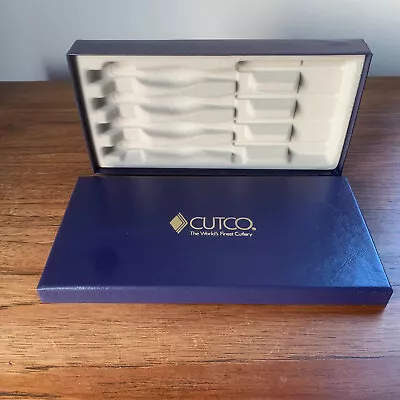 $9.99 • Buy Cutco Steak Knives 1759 Box Set Of 4. BOX ONLY!