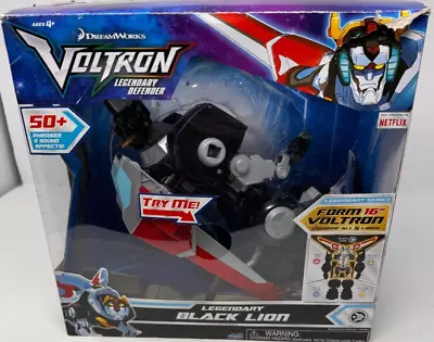 Voltron Legendary Defender Black Lion Basic 4  Figure Open Box • $15