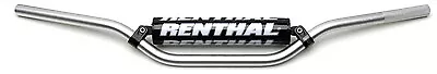 Renthal 7/8  Mini Handlebars Silver Kawasaki KX80/85/100 780-01-SI-03-219 • $96.92