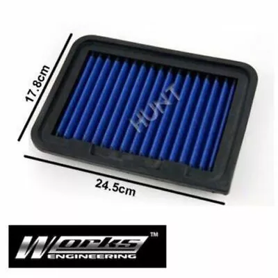 Works High Flow Engine Air Filter Kit Fit For Corolla 1.6L 1.8L 1ZR 2ZR-FE 07-13 • $79.95