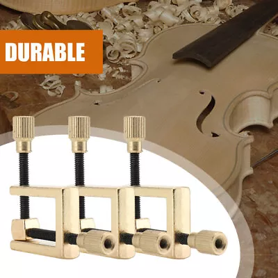 3pcs Guitar Violin Making Tools Repair Violin Crack Clamps Luthier Tool • $23.06