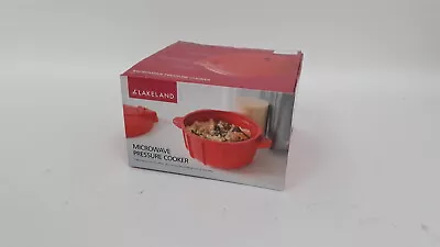 Lakeland Microwave Pressure Cooker For Soups Curries Stews And Jams New In Box • £6.99