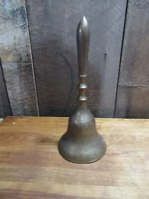 Vintage Long Stemmed 7 Inch Brass Bell Made In India • $8.99