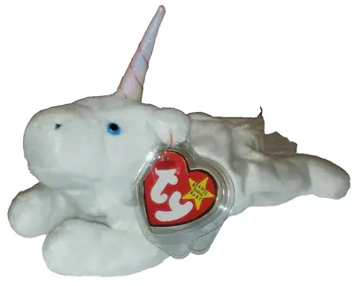 Ty Beanie Baby - MYSTIC The Unicorn (Coarse Mane & Iridescent Horn)(8 Inch) MWMT • $4.90