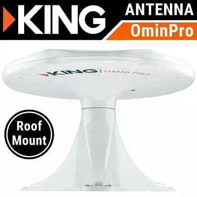 King OmniPro Digital HDTV Caravan Antenna Omni-Directional Over The Air - White • $229