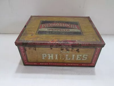 Vintage Bayuk Philadelphia Phillies Perfecto Tobacco Tin • $39.99