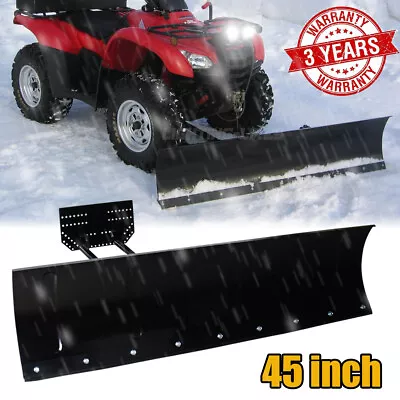 Snow Plow Kit 45''inch Steel Blade Complete Universal Mount Package For ATV UTV • $799.99