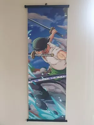ONE PIECE Zoro HD Canva Wall Poster Scroll Room Decor • $29.99