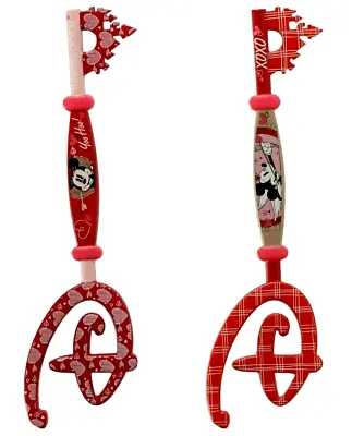 Disney Valentine’s Day Minnie And Mickey Mouse Collectible Key Set New In Box!!! • $11.95