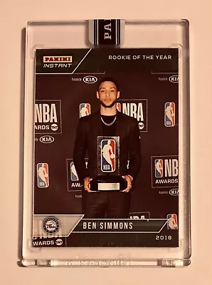 Ben Simmons Rookie 2017-18 Panini Instant RC Brooklyn Nets Basketball SP 1 Of 10 • $75