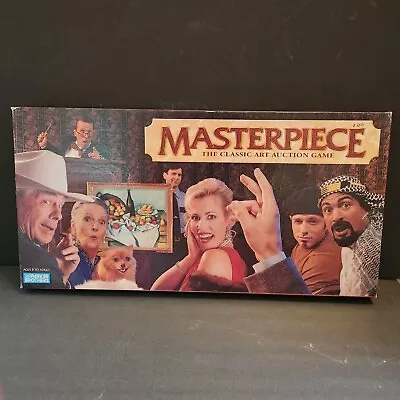 £31.94 • Buy Vintage Masterpiece Art Auction Board Game  1996 Complete Some Parts Sealed