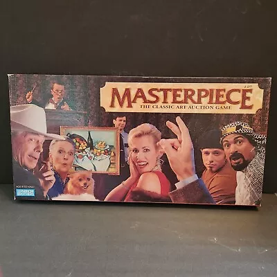 £31.94 • Buy Vintage Masterpiece Art Auction Board Game  1996 Complete Some Parts Sealed