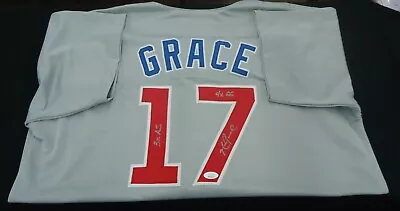 MARK GRACE Signed Custom CUBS Jersey - JSA CERTIFIED! • $125