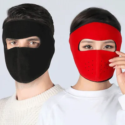 Winter Warm Fleece Face Mask Balaclava Breathable Ski Windproof Motorcycle Mask • $1.99