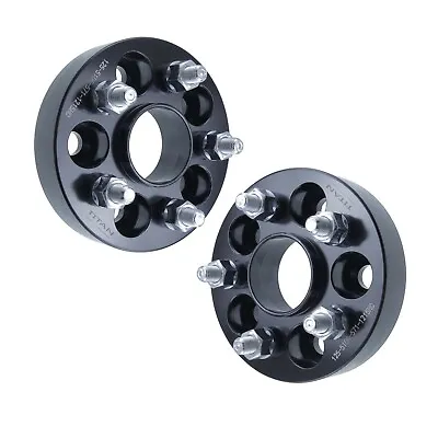 (2) 1  Hubcentric 5x100 Wheel Spacers Fits Audi TT 5 Lug VW GOLF JETTA PASSAT • $49.78