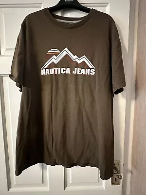 Mans Nautica T Shirt Large  • £0.99