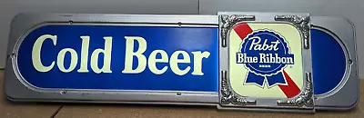 Pabst Blue Ribbon PBR Cold Beer Lighted Sign 39  • $299.99