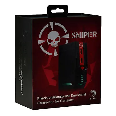 Brooks Sniper Mouse And Keyboard Converter For PS 3/4 And Xbox One/360 • $99.99