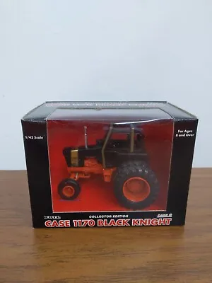 1/43 Ertl Farm Toy  Case 1170 Black Knight Tractor • $39.99