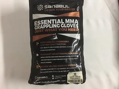 Sanabul Essential Mma Grappling Gloves Small Medium • $14.99