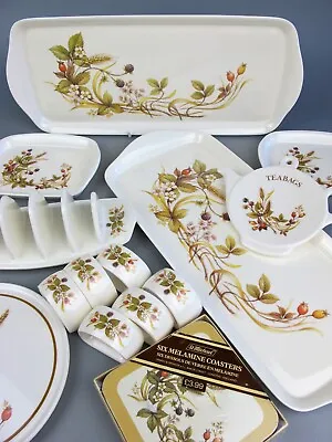 £8.99 • Buy Various Vintage Marks & Spencer M&S Harvest 1418 Melamine Tableware Pieces.