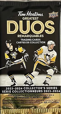 2023-24 Tim Hortons Duos Hockey Cards - U Pick / You Choose - Finish Your Set • $28.40