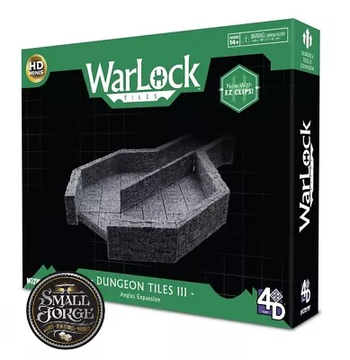 $129 • Buy WarLock Tiles - Dungeon Tiles - ANGLES EXPANSION. WZK16512. NEW
