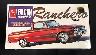 Vintage AMT 1961 Ford Falcon Ranchero Pickup 1:25 Scale 1977 Model Kit SEALED • $169.84